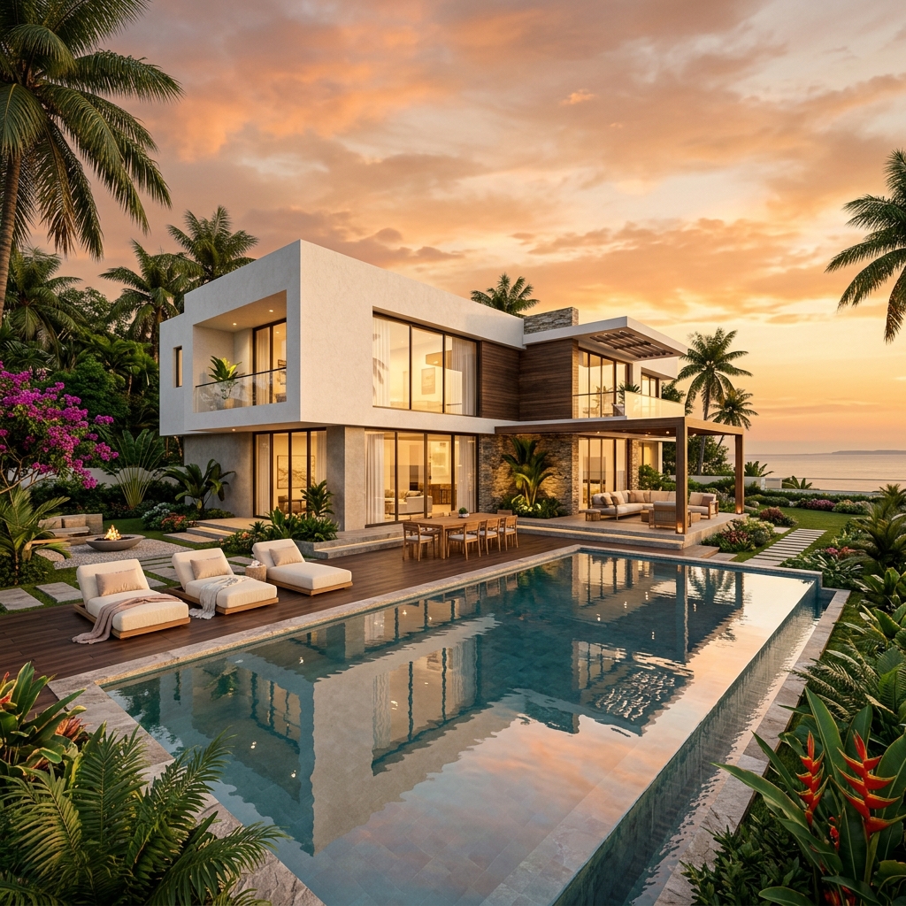 Villa de luxe avec piscine — MH GROUPE